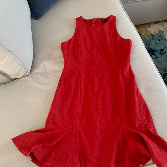 Banana republic size 0 red dress - Picture 1 of 3
